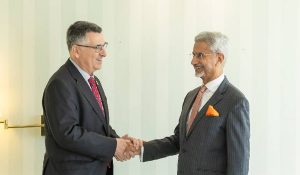 एस. जयशंकर ने इजरायल के विदेश मंत्री सार से की मुलाकात, द्विपक्षीय संबंधों पर हुई चर्चा