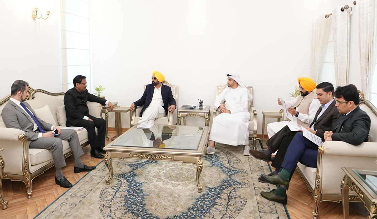 UAE Ambassador meets CM Mann