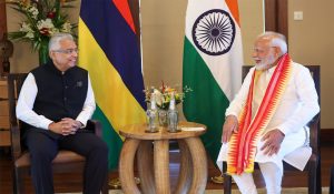 प्रधानमंत्री मोदी और मॉरीशस के पूर्व PM प्रविंद जगन्नाथ की मुलाकात, द्विपक्षीय संबंधों पर हुई चर्चा