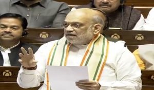 राज्यसभा में जमकर गरजे अमित शाह, कहा- नक्सलवाद को खत्म करना हमारा प्रण
