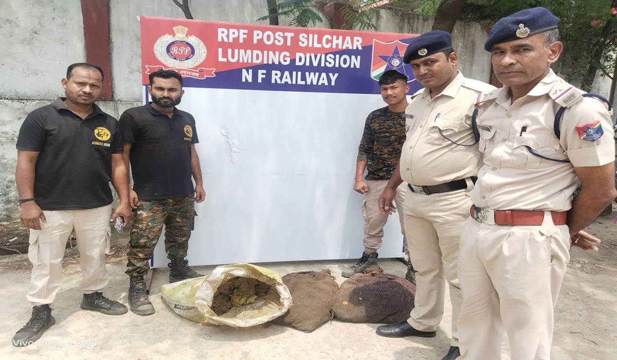 फरक्का एक्सप्रेस से 27 कछुए और सिलचर स्टेशन से 1350 मेंढक बरामद