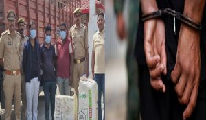 ग्रेटर नोएडा में 40 लाख रुपये की 149 किलो गांजा बरामद, 3 तस्कर गिरफ्तार
