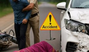 भाजपा कार्यकर्ता की कार की टक्कर से कांग्रेस नेता की मौत, आरोपी गिरफ्तार