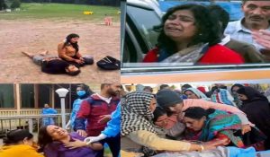सुपर कप मैच के दौरान खिलाड़ियों ने आतंकी हमले के पीड़ितों के प्रति शोक जताते हुए बांधी काली पट्टी