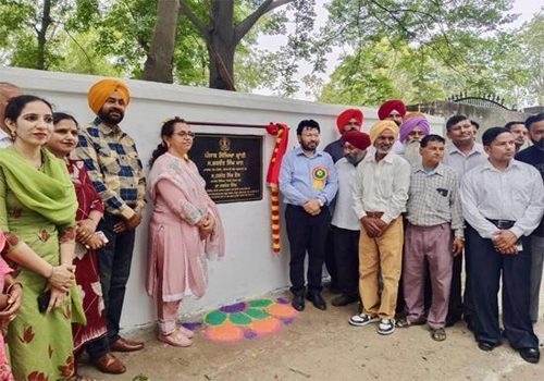 मंत्री रवजोत ने चार स्कूलों में 1.20 करोड़ रुपये की लागत से पूरे हुए कार्यों का किया उद्घाटन