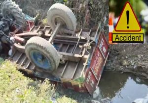 माथा टेकने जा रही श्रद्धालुओं से भरी ट्रॉली पलटने से तीन महिलाओं की मौत, 12 से अधिक घायल