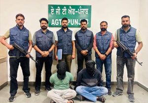 पंजाब पुलिस की AGTF ने लॉरेंस बिश्नोई-रोहित गोदारा गैंग के दो गुर्गों को किया गिरफ्तार ; पिस्तौल बरामद