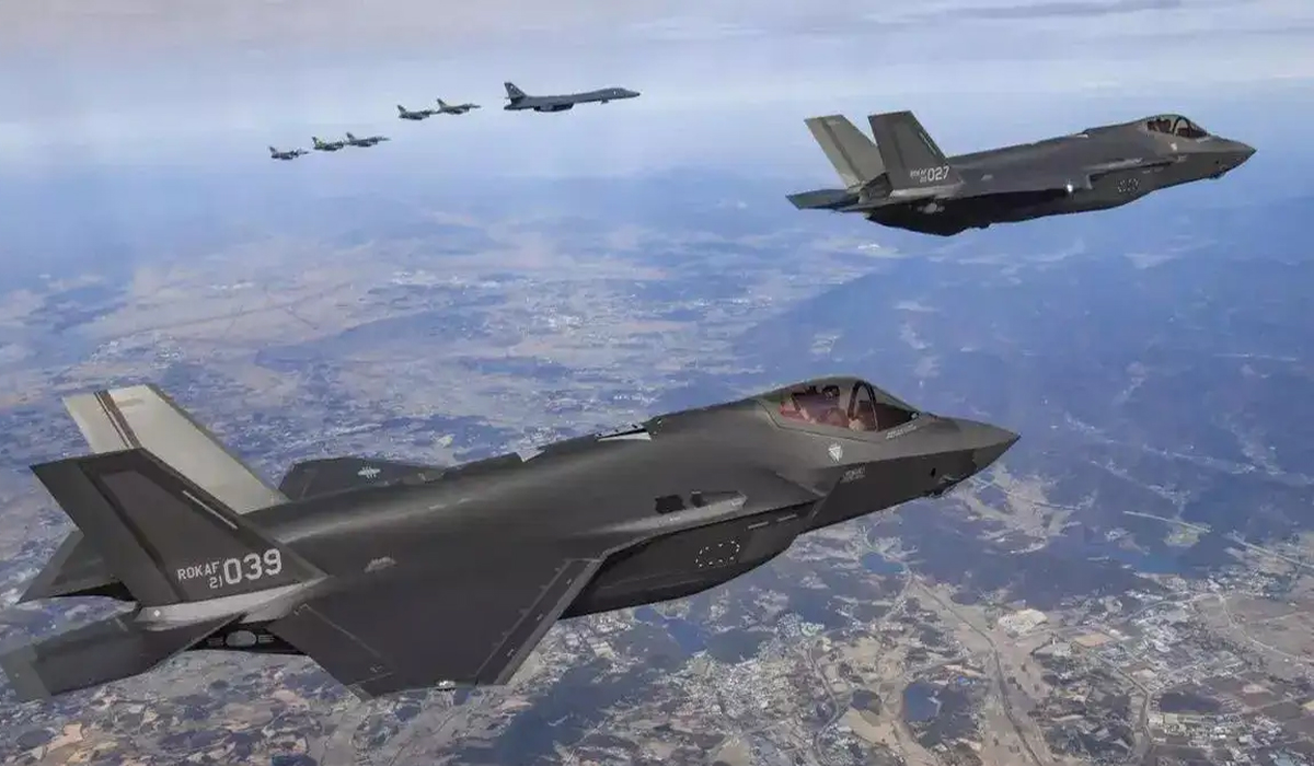 B-1B Aircraft के साथ South Korea और America ने किया संयुक्त हवाई अभ्यास