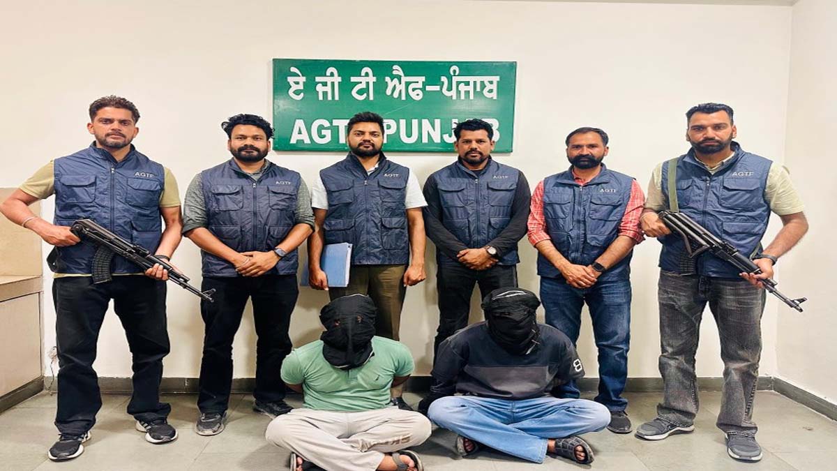 AGTF की टीम को मिली बड़ी सफलता, लॉरेंस बिश्नोई और रोहित गोदारा गैंग के 2 गुर्गों को किया गिरफ्तार