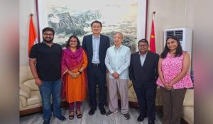 कोलकाता में चीनी महावाणिज्यदूत ने चीनी और भारतीय विद्वानों से मुलाकात की