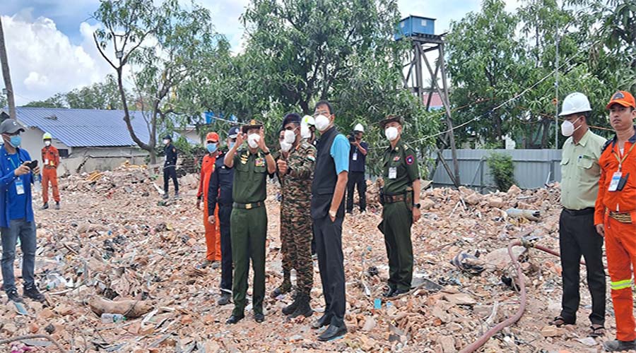 Earthquake : एक बार फिर भूकंप के झटकों से डोली म्यांमार की धरती… इतनी रही तीव्रता, दहशत में लोग