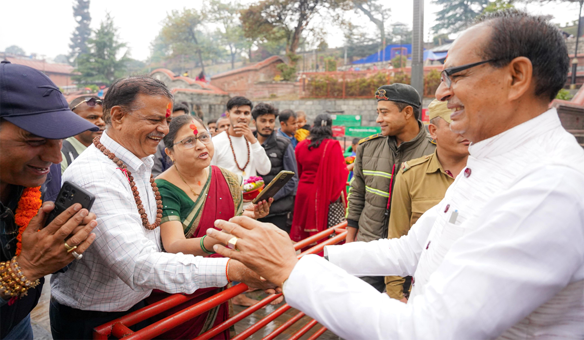 Shivraj Chouhan Nepal Tour