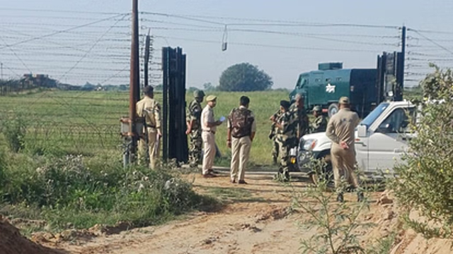 बम विस्फोट के बाद BSF ने सीमा पर चौकसी बढ़ाई, सीमा पर रैड अलर्ट जारी