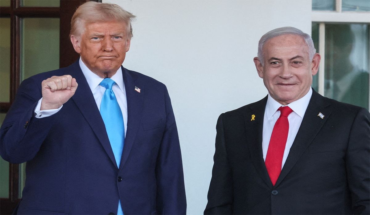 Donald Trump और Benjamin Netanyahu ने व्हाइट हाउस में गाजा बंधकों और टैरिफ पर की चर्चा