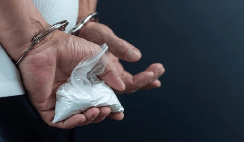 heroin was seized from a government office