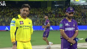 IPL 2025 : कोलकाता नाइट राइडर्स ने जीता टॉस, सीएसके को दिया पहले बल्लेबाजी का न्योता, देखें प्लेइंग 11