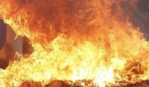 Kolkata : साल्ट लेक इलाके में लगी भीषण आग, दमकल की 12 गाड़ियां तैनात, इलाके मेें फैली दहशत