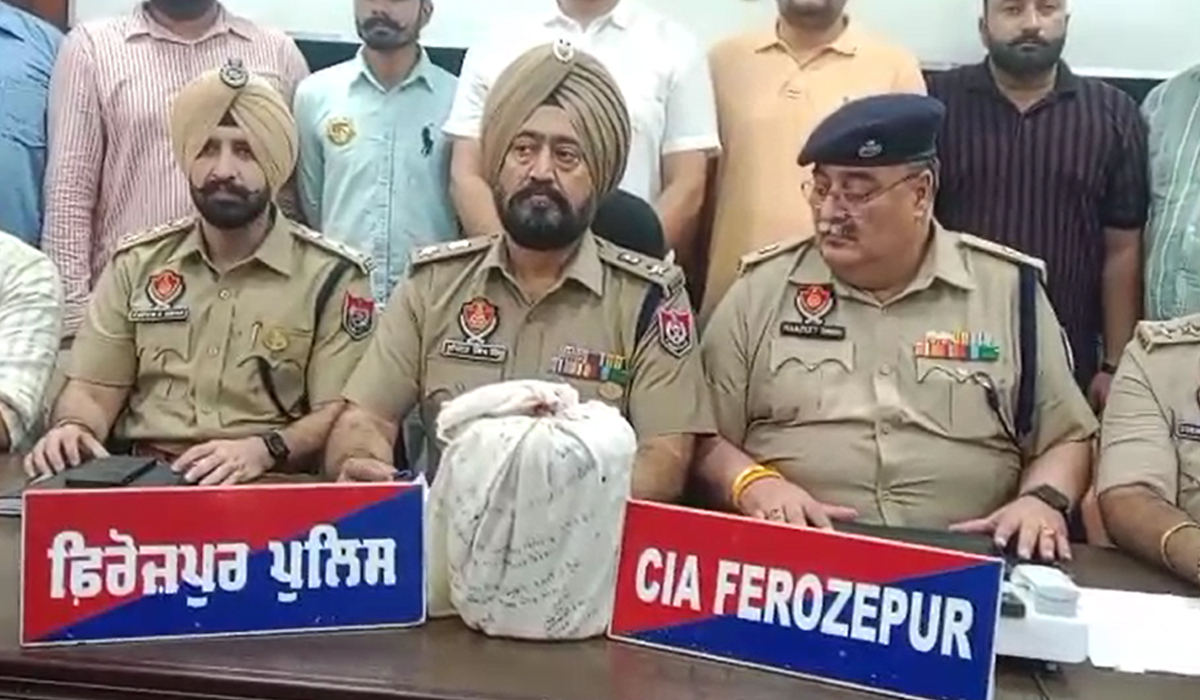 Ferozepur Police की बड़ी कामयाबी: 2 kg हेरोइन के साथ दो आरोपियों को किया गिरफ्तार