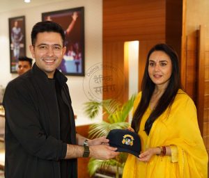 MP Raghav Chadda ने पंजाब किंग्स की टीम को सफलता पर बधाई दी, Preity Zinta और टीम के साथ साझा की खुशी, देखें तस्वीरें