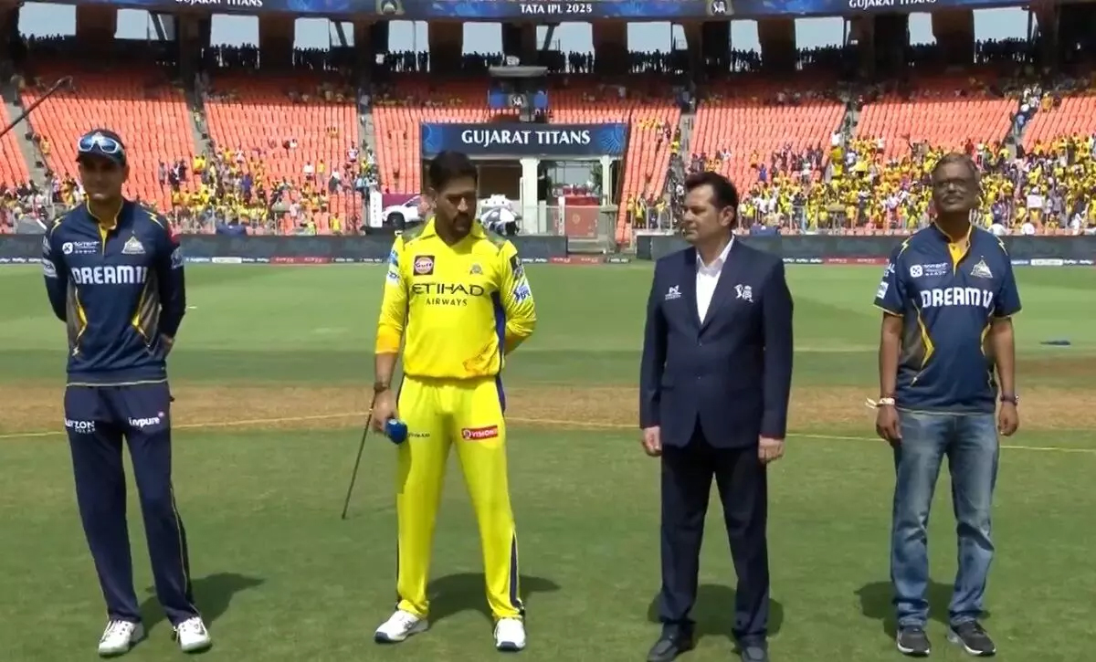 GT vs CSK : चेन्नई सुपर किंग्स ने टॉस जीतकर बैटिंग चुनी, देखें प्लेइंग 11