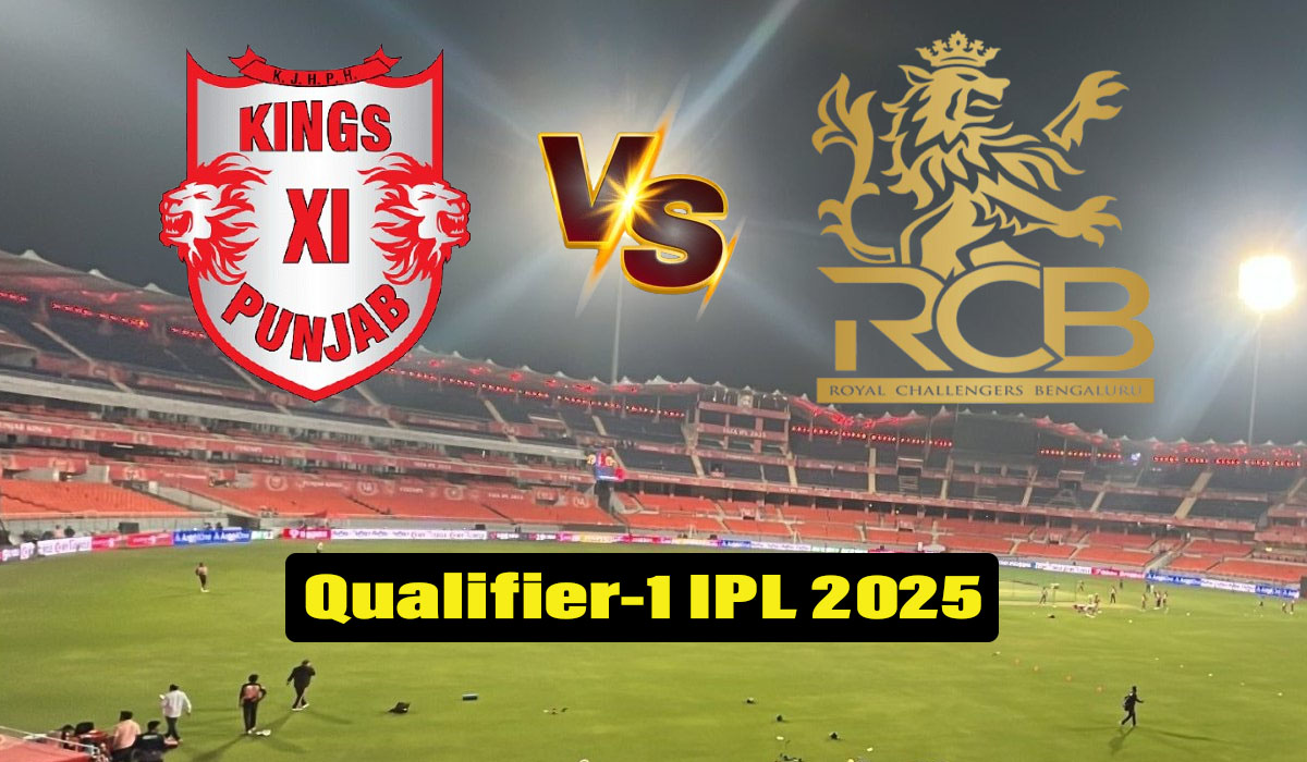 फाइनल में पहुंचने के लिए PBKS और RCB के बीच मुकाबला आज, जानिए पिच रिपोर्ट