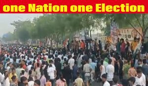 वन नेशन, वन इलेक्शन के समर्थन में नोएडा में आयोजि हुई दौड़, हजारों लोग हुए शामिल