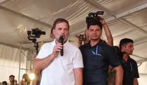 दरभंगा में राहुल गांधी को अंबेडकर हॉस्टल जाने से रोका, छात्रों से बोले- आपकी ताकत मेरे साथ