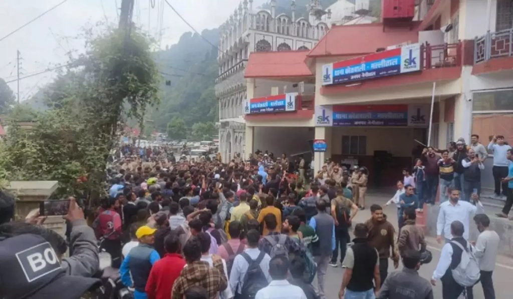 rowing tension in Nainital
