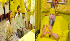 टेस्ट क्रिकेट से संन्यास लेने के बाद पत्नी संग वृंदावन पहुंचे विराट कोहली, प्रेमानंद महाराज से लिया आशीर्वाद