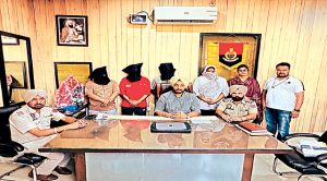 सीआईए स्टाफ ने नामी हैरोइन तस्कर की पत्नी सहित 4 नशा तस्कर पकड़े, सवा करोड़ की हैरोइन बरामद