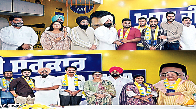 Ludhiana West से भारत भूषण आशु के करीबी नेता अपने साथियों सहित AAP में हुए शामिल