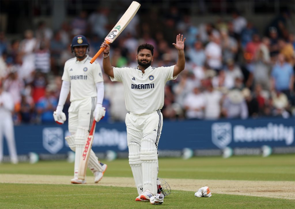 Rishabh Pant 7th Test Century