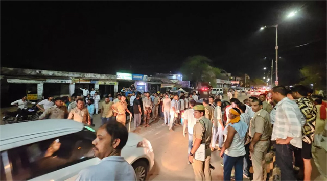 मथुरा में गोवंश के अवशेष मिलने के बाद 24 नामजद व 50 के खिलाफ केस दर्ज़