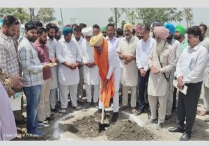 मंत्री हरपाल चीमा ने दिड़बा में बाबा साहेब अंबेडकर सामुदायिक भवन का किया शिलान्यास
