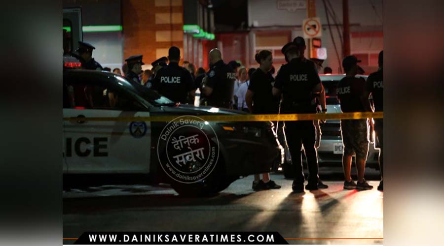 कनाडा के टोरंटो में भीषण गोलीबारी… 1 व्यक्ति की हुई मौत, 5 लोग घायल