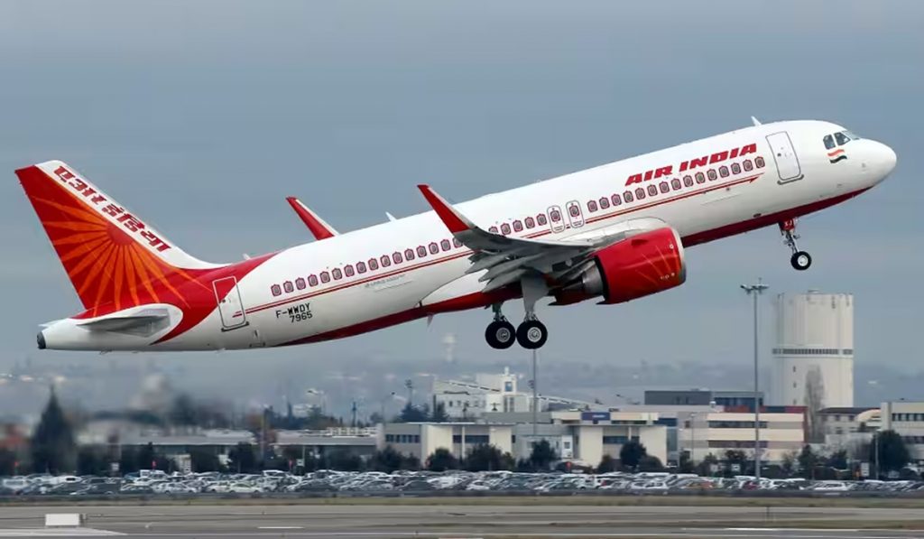 Air India flight entered Pakistan
