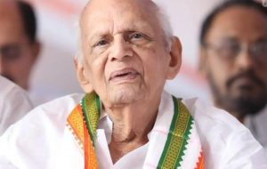 कांग्रेस के वरिष्ठ नेता थेन्नाला बालकृष्ण पिल्लई का निधन, लोगों में शोक