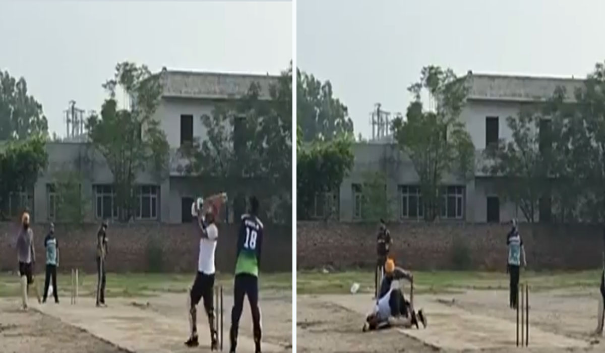 छक्का मारते ही आया हार्ट अटैक, खिलाड़ी ने पिच पर ही तोड़ा दम, अर्ध शतक से मात्र 1 रन थे पीछे