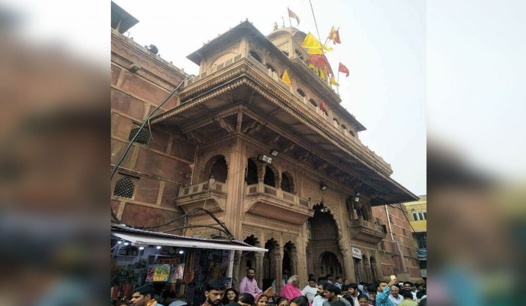 Banke Bihari Temple Corridor