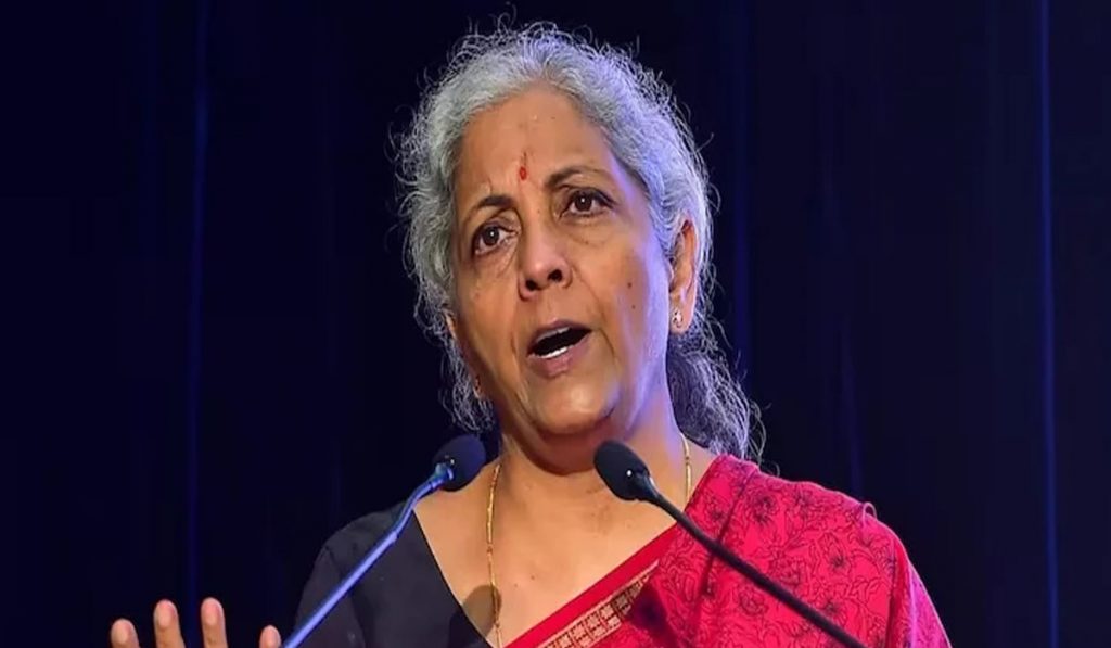 Finance Minister Nirmala Sitharaman