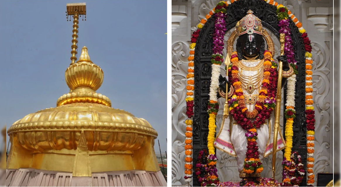 अयोध्याः राम मंदिर में 45 किलोग्राम सोने का किया गया इस्तेमाल, कीमत जान रह जाएंगे हैरान