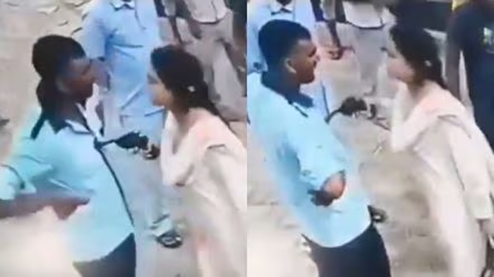 Hardoi : युवती ने पेट्रोल पंप कर्मचारी पर तानी रिवॉल्वर, बोली-इतनी गोली मारुंगी कि घर लोग पहचानने से मना कर देंगे