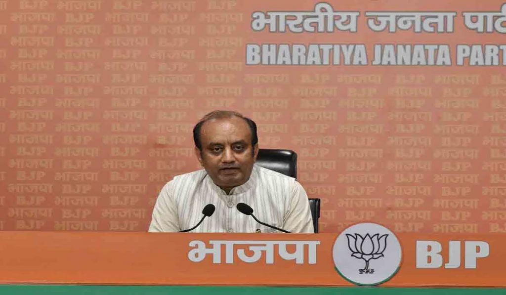 Sudhanshu Trivedi attacks Congress over AI summit controversy