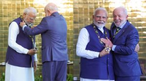 प्रधानमंत्री मोदी को मिला ब्राजील के सर्वोच्च नागरिक सम्मान, राष्ट्रपति लूला ने ‘नेशनल ऑर्डर ऑफ सदर्न क्रॉस’ से किया सम्मानित