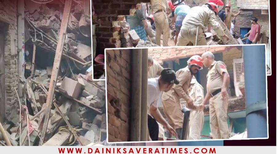 दिल्ली के इस इलाके में फिर ढही 4 मंजिला इमारत… मलबे में 12 लोगों के फंसे होने की आशंका, रेस्क्यू ऑपरेशन जारी