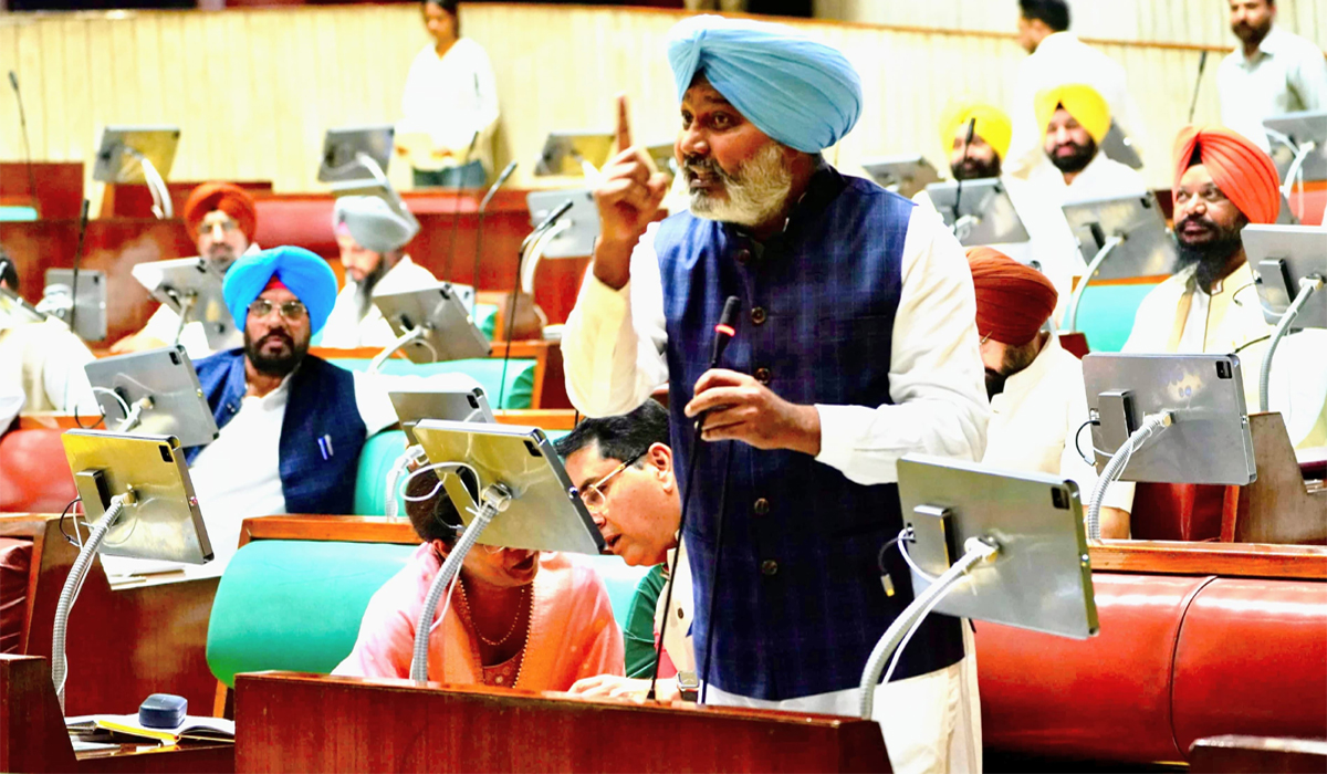 Finance Minister Harpal Cheema