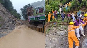 उत्तराखंड में भारी बारिश का कहर: भूस्खलन से केदारनाथ लौट रहे 40 श्रद्धालु फंसे, SDRF ने किया रेस्क्यू