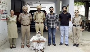 धुरी में हेरोइन तस्करी का पर्दाफाश: 180 ग्राम हेरोइन के साथ एक महिला नशा तस्कर गिरफ्तार