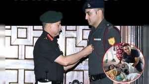 मेजर रोहित बने रियल हीरोः आर्मी चीफ ने किया सम्मानित, झांसी रेलवे स्टेशन पर करवाई थी महिला की डिलीवरी