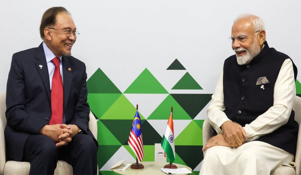 PM Modi met Anwar Ibrahim